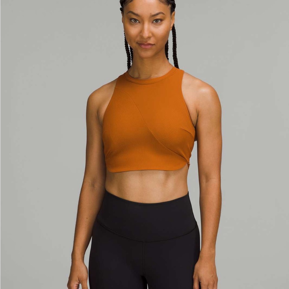 Lululemon Ribbed Longline Yoga Bra *Light Support, C/D Cup